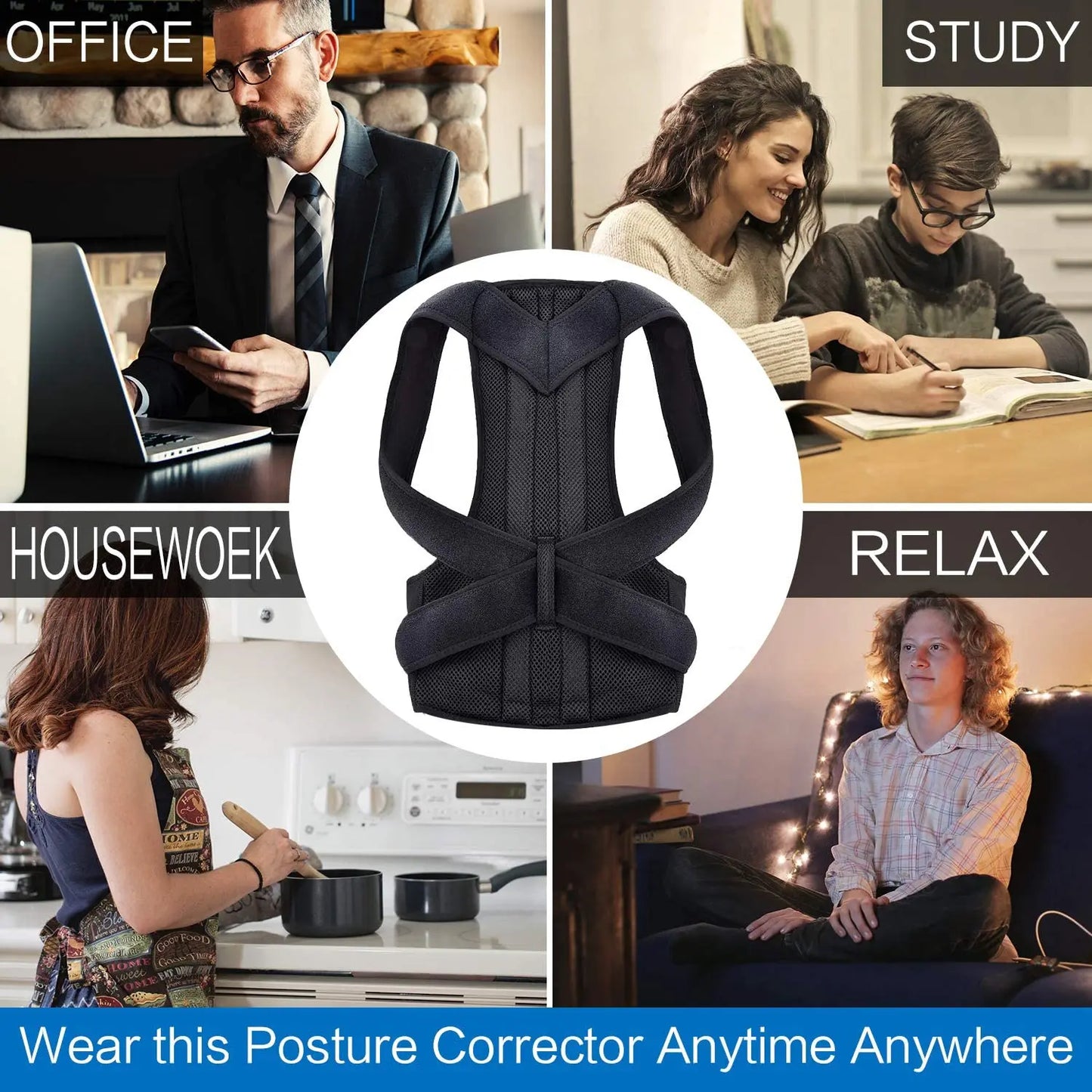 Back Brace Posture Corrector Belt