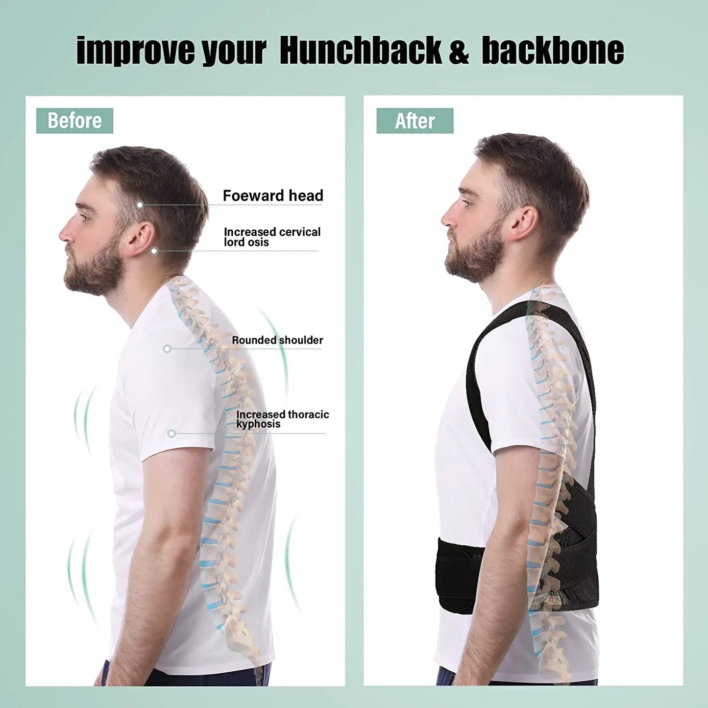 Back Brace Posture Corrector Belt