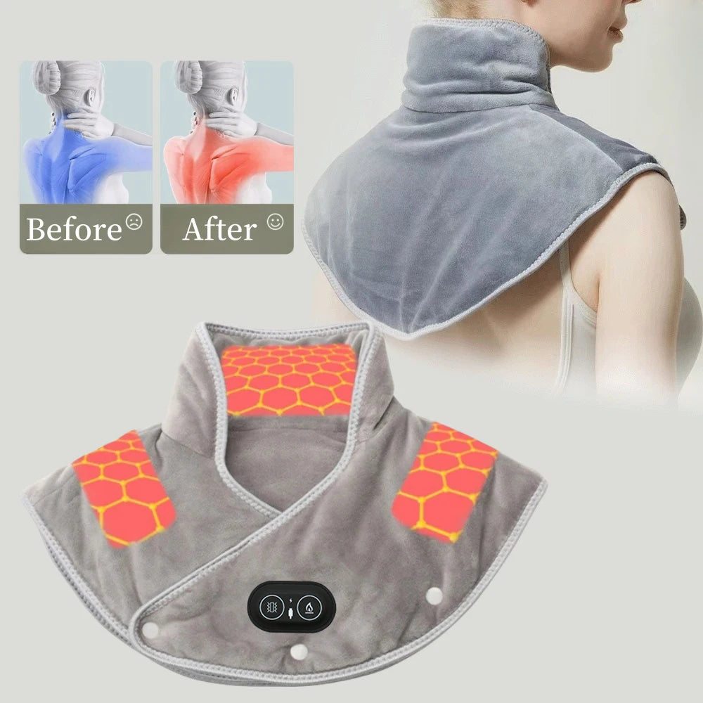 Electric Heating Shoulder Neck Pad Massager